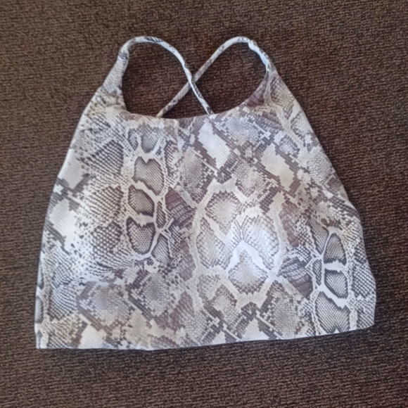 Victoria's Secret Other - Victoria Secret Snakeskin print sports bra NWOT